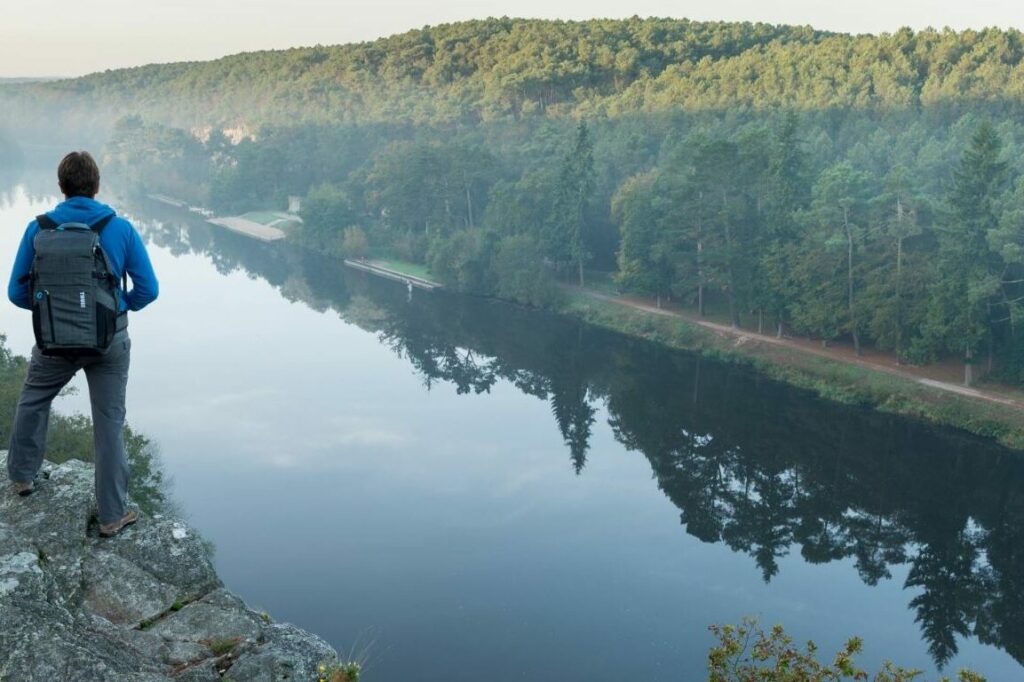 rando, paysage magnifique la, Roche, l'île aux pies Redon